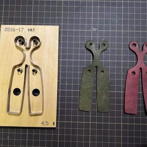 Leather key chain die cuts,Custom Size Leather Cutting Die,Steel Rule Metal Die Cutter,Leather Die Cut Mold,Cutting Clicker Die