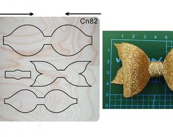 Tres capas de arco dado pelo arco corte dies, madera troquelado corte Accesorios de molde para cuero, papel, fieltro, artesanías de cuero, Sizzix Big Shot compatible