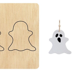Ghost earrings die cut,custom size Leather cutting die paper,felt, Steel Punch,leather crafts,machine handicraft cutter
