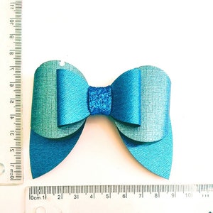 Hair bow die three Layered Hair Bow cutting dies,wood die cut Mold accessories for Leather,felt,leather crafts，Sizzix Big Shot Compatible