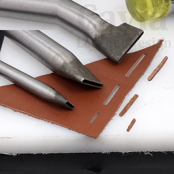 4mm-35mm (3mm-6mm width)  Flat Leather hole puncher,leather tool, punch for leather,Belt Hole Punch Steel