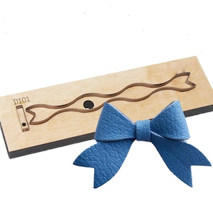 Bow tie Steel Rule Die Cut, Cutting Mold for Leather, Top Knot Bow Die Steel Punch -bowknot leather crafts