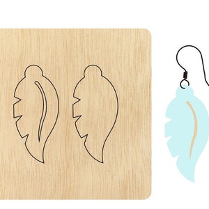Leaf earring cutting die,Custom Size Leather Cutting Die, round earring pendent cutter, cutting machine cuts