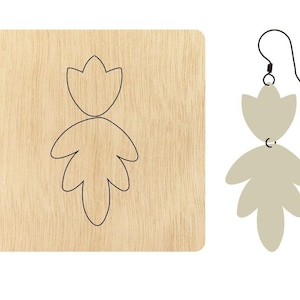 Stacked flower earring cutting die,Custom Size Leather round Cutting Die, round earring pendent cutter, cutting machine cuts