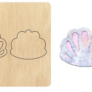 Boucles d'oreilles en coquille de perle découpées, papier de coupe en cuir de taille personnalisée, feutre, poinçon en acier, artisanat du cuir, coupeur d'artisanat de machine