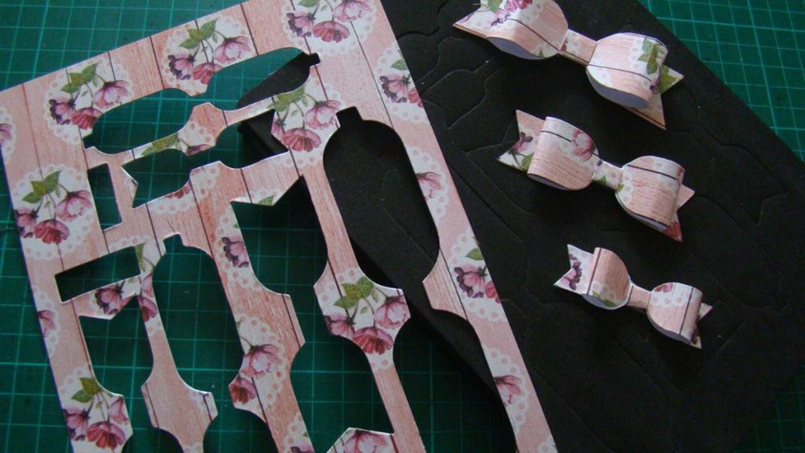 Stacked Hair Bow Die Cutting Wood Die Cut Mold Accessories Etsy