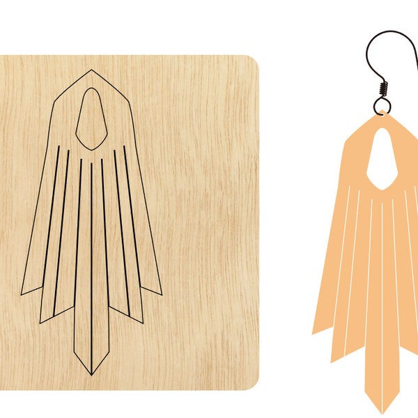 Matriz de corte de pendiente de pendiente de diamante, troquel de corte de cuero de tamaño personalizado, cortador colgante de pendiente de hoja, cortes de máquina de corte