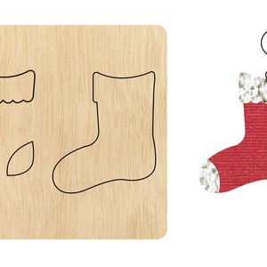 Christmas sock leather cutting die,Custom Size Leather Cutting Die,Pendent earring leather die cutter