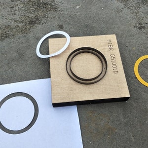 Konzentrische Kreis Leder Cutter sterben, Schneidform für Leder, Stahl Punsch - Leder Handwerk CD035