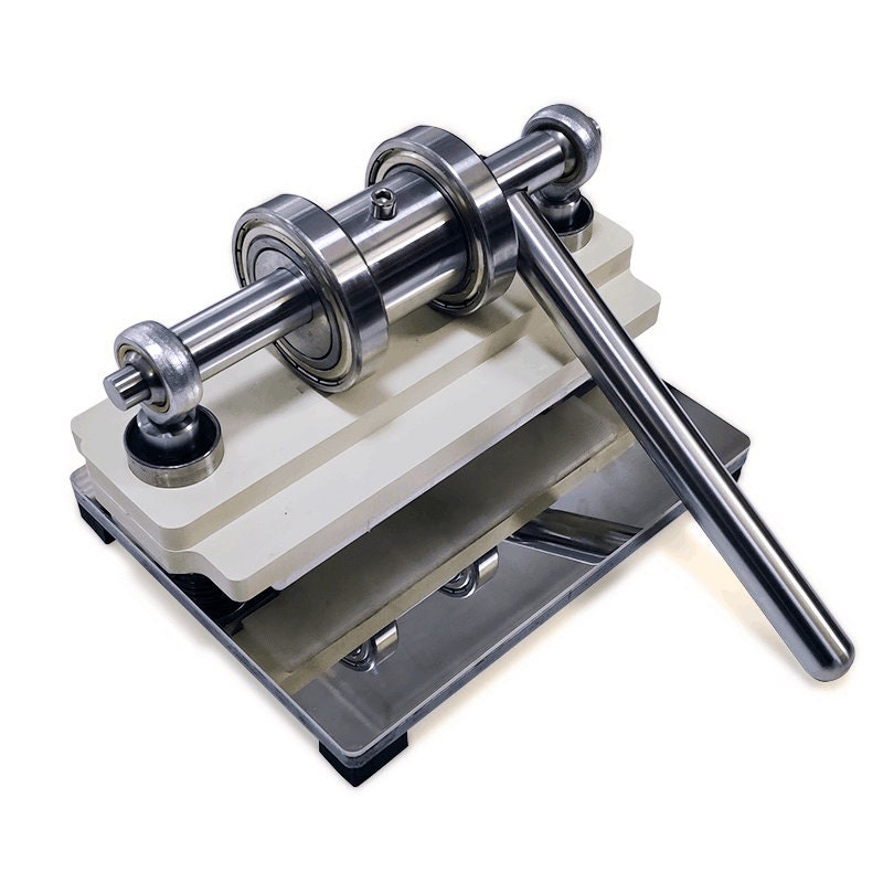 Small Electric Wheel Paper Pressing Manual Pushing Paper Cutter