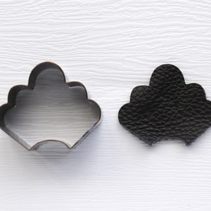 Flower Steel Die Cut, Moule de coupe pour cuir,Punch en acier en cuir artisanat en cuir,Artisanat de poinçonnage en cuir Kraft Tool image 1