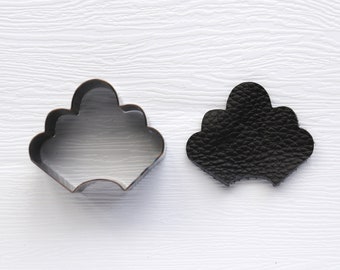 Flower Steel Die Cut, Moule de coupe pour cuir,Punch en acier en cuir - artisanat en cuir,Artisanat de poinçonnage en cuir Kraft Tool