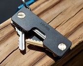Aircraft Aluminium Key Organizer Multi Functional Keychain Corporate Gifts for Men Luxury Key Holder (Brass Screws)