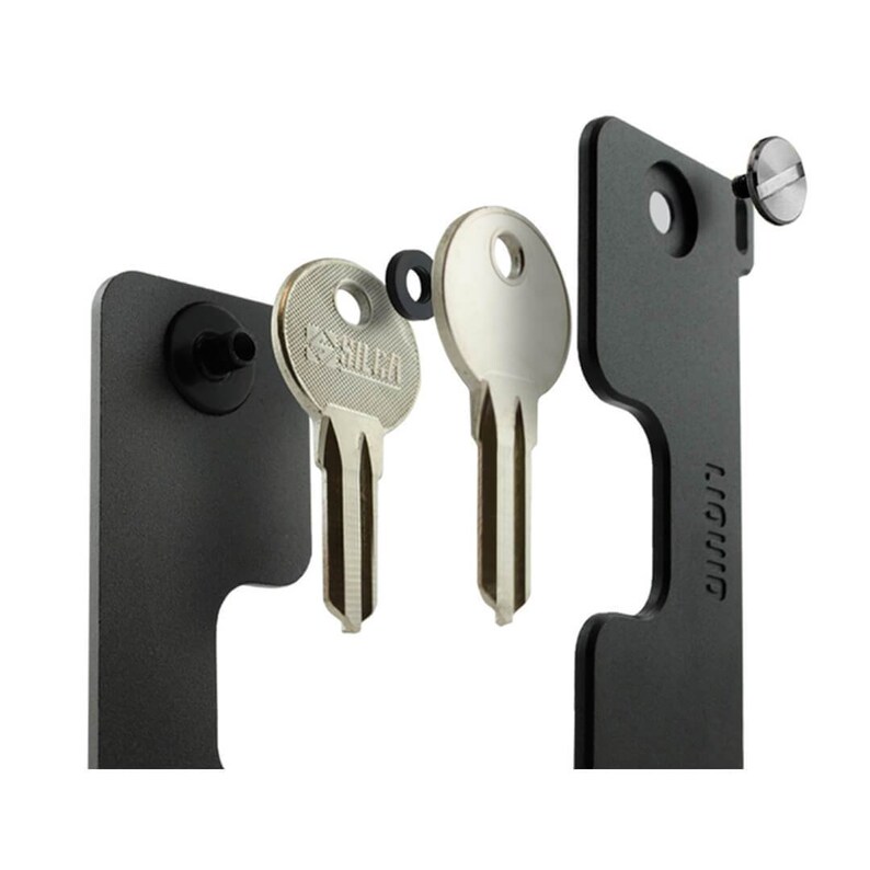 Luxury Car Carbon Fiber Tech Gadget Keychain Key Holder for Etsy