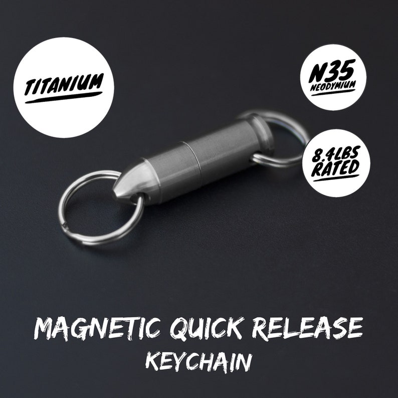 Break Away Quick Release Keychain From Titanium Etsy