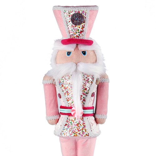 16 Sprinkles Nutcracker Candy Nutcracker Pink Velvet Etsy