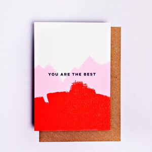 You Are The Best Card image 1