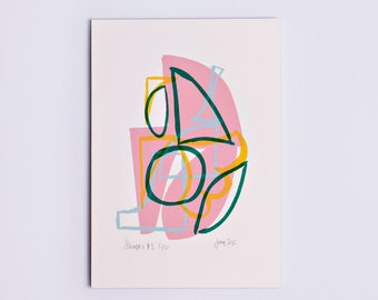 Shapes #1 Limited Edition Screen Print