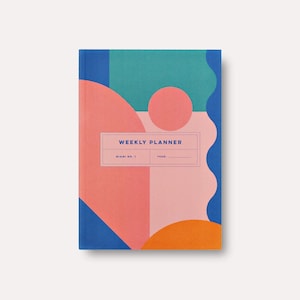 Miami Undated Weekly Planner Book