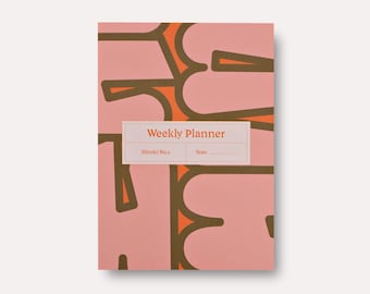 Hinoki Undated Weekly Planner Book