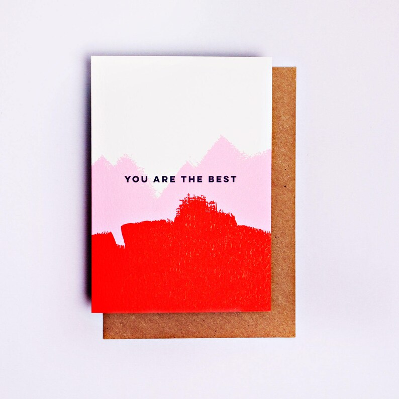 You Are The Best Card