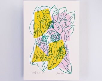 Floral #2 Limited Edition Screen Print