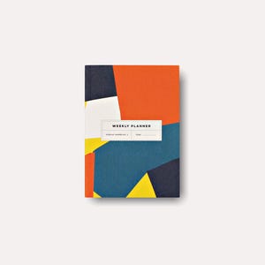 Overlay Shapes Pocket Undated Weekly Planner Book