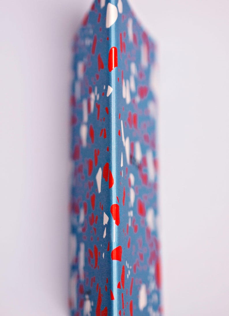 Blue Terrazzo Print 44 Page Notebook