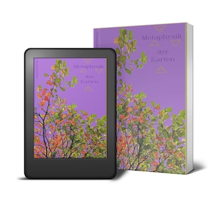 Skat Lernkarten mit Mandelbaumcover in Lila & PDF Bonus (Metaphysik Skat)
