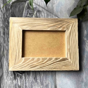 Wood photo frame, Photo frame, Rustic photo frame, Frame, Wood frame, picture frame,  Rustic frame, 10x15cm frame