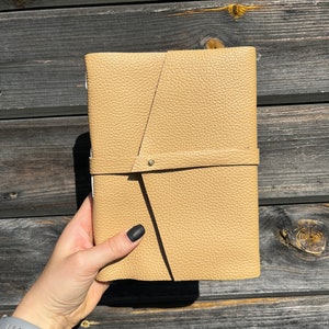 Leather notebook travel notebook diary sketchbook journal gift for Him gift for Hear adventure notebook cooking book  free personalization