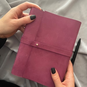 Leather notebook travel notebook diary sketchbook journal gift for Him gift for Hear adventure notebook cooking book  free personalization