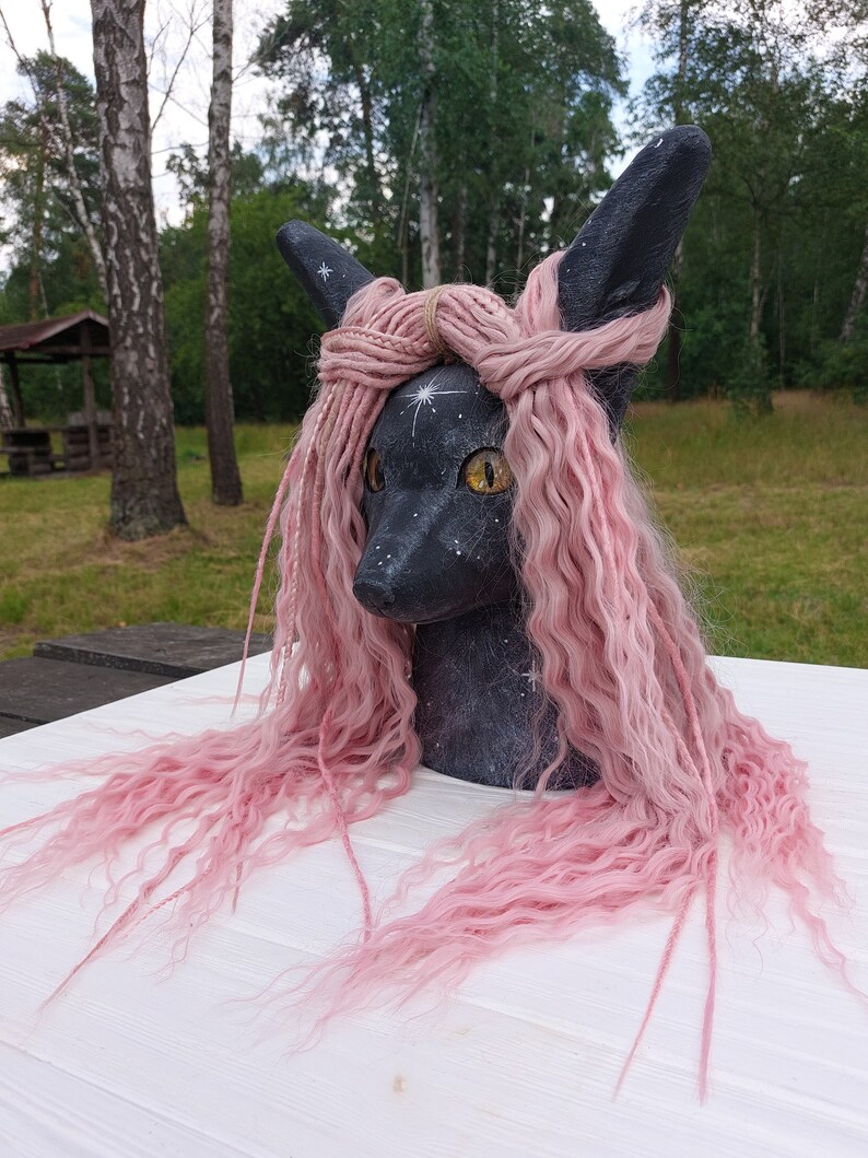 Pink Dreads Curly Dreads Crochet Double Ended Dreads Extensions Boho Dreadlocks Fake Dreads Full Set Wavy Dread Ombre Soft Dread DE