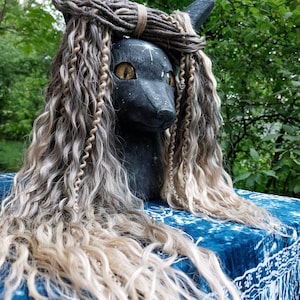 Blonde Dreads Curly Wavy Dreads Dreadlocks Fake Dreads Set Dreadlocks Loose Curly Ends DE Locks Synthetic Dreadlocks Brown Ombre