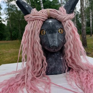 Pink Dreads Curly Dreads Crochet Double Ended Dreads Extensions Boho Dreadlocks Fake Dreads Full Set Wavy Dread Ombre Soft Dread DE