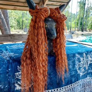 Gember Dreadlocks Rode Dreads Krullende Dreads Haak Dreads met Dubbele Einde Extensions Oranje Dreads Ombre Boho Dreadlocks Exclusieve Golvende Dreads