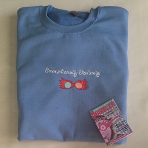 Exceptionally Ordinary Embroidered Sweatshirt