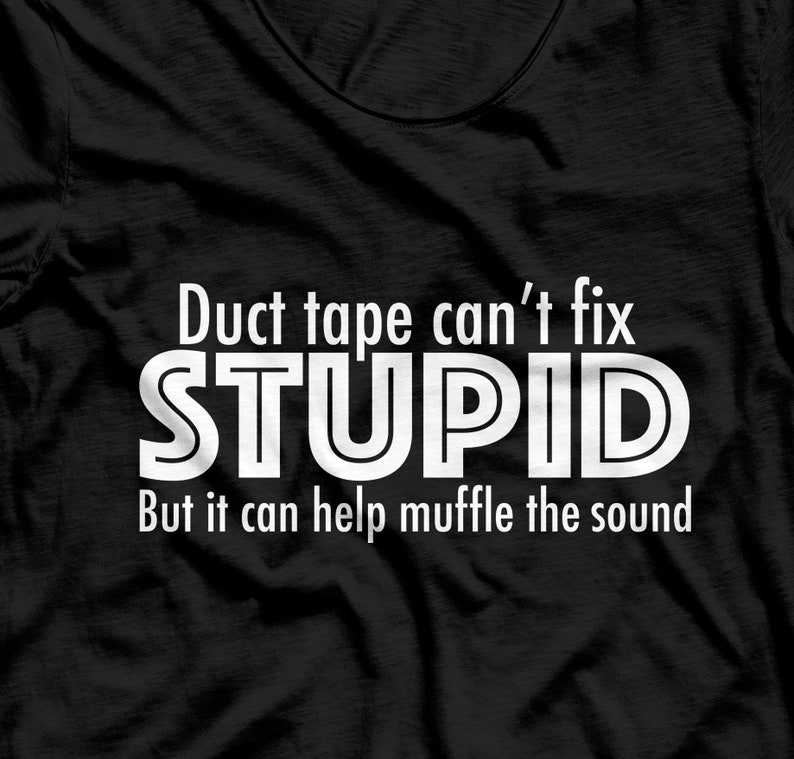 Funny duct tape T-shirt design SVG male gift cutting file | Etsy