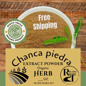 Organic Chanca Piedra Extract Powder  -  FREE Shipping - Herb