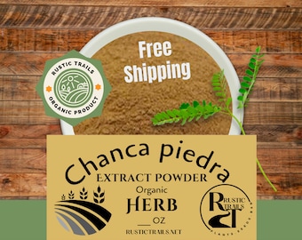 Organic Chanca Piedra Extract Powder  -  FREE Shipping - Herb