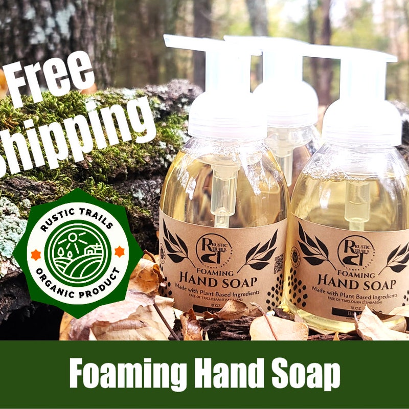 10 Oz Foaming Hand Soap - Etsy