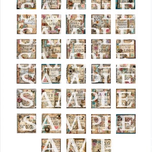 Scripture Square 32 Bible Verse Square Designs Pendants - Download Print 6 Sizes 300 and ...