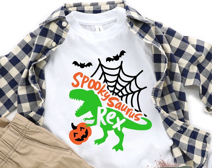 Kids Halloween Shirt Boy Halloween Shirt Halloween Monster Etsy