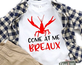 Girls Crawfish Shirt Personalized Crawfish Boil Applique Kids Shirt Kids Crawfish Boil Shirt Boys Crawfish Shirt Baby Crawfish Bodysuit