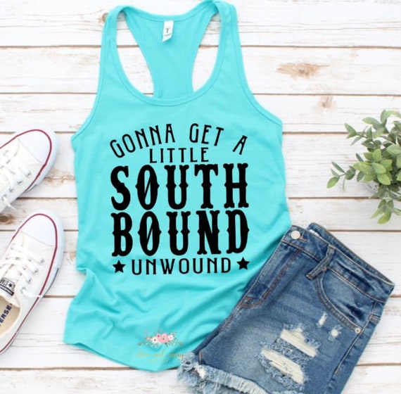 A Little Southbound tank country music shirt country | Etsy