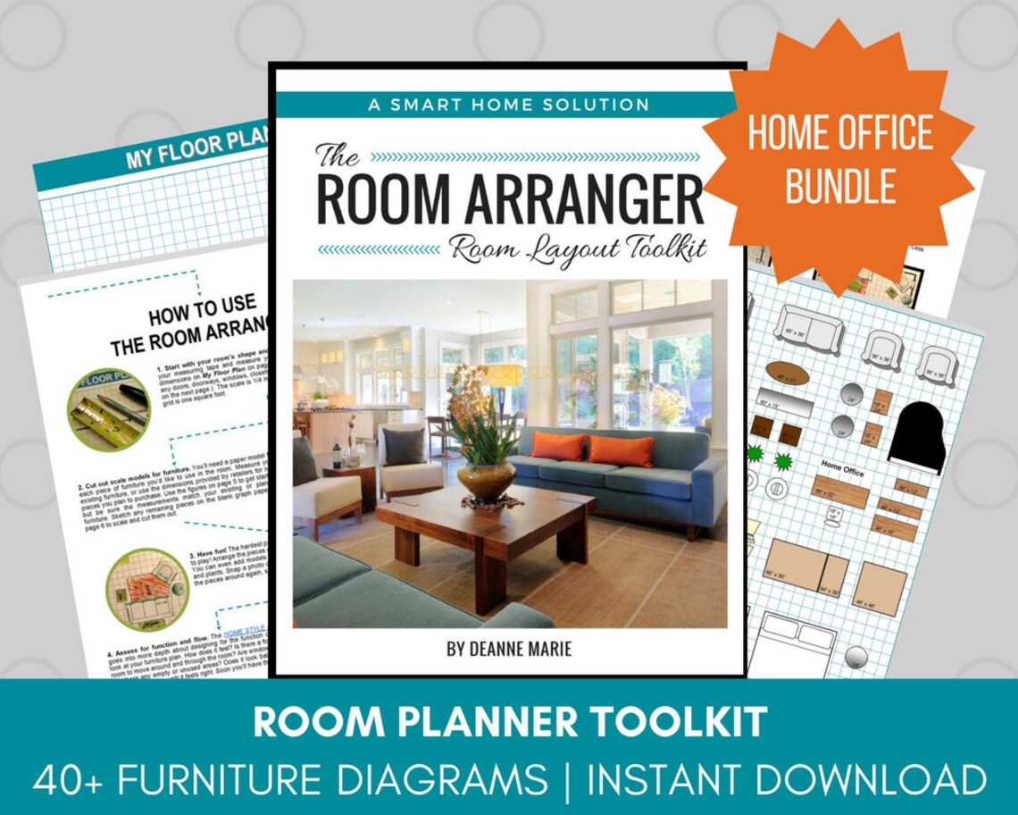ROOM ARRANGER Home Office Planner Room planner Furniture | Etsy