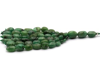 Kwast voor hanger/natuurlijke EMERALD/gladde ovale vorm/mooie diepgroene kleur/kwast voor juwelier/edelsteen kwast/groene kleur kwast/zeldzaam