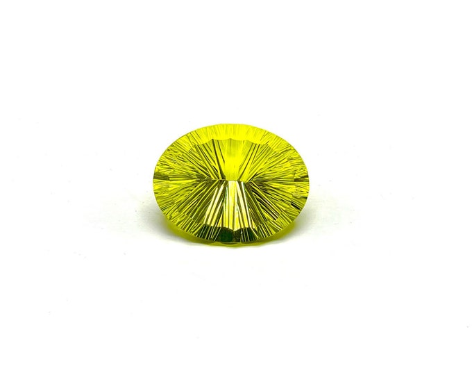 GREEN GOLD (Lemon) Quartz/Concave cut/Size 22x32MM/Height 17MM/Weight 57.80 carats/Price 168.00 Dollars/For jewelry makers/For designers use
