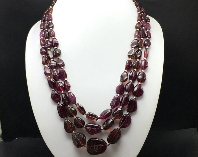 Natural TOURMALINE/Smooth tumble shape/Size from 8x10MM till 24x30MM/Maharaja necklace/Amazing necklace/Unique necklace/Attractive necklace