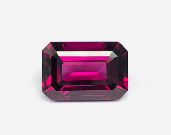 Natural RHODOLITE/Octagon shape/Width 9.50MM/Length 14.00MM/Height 6.50MM/Topmost quality/Loose gemstone for designers/Not repeatable stone